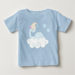 Boy Dinosaur Sleeping Baby T-Shirt