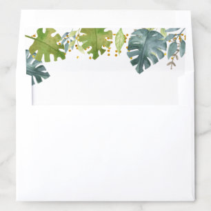 Boy Dinosaur Watercolor Envelope Liners