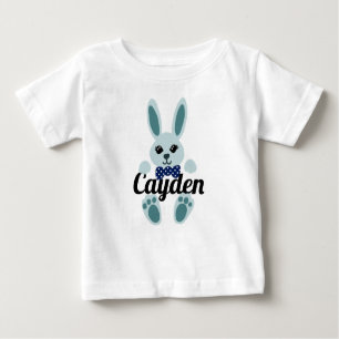 Boy Easter Bunny Custom Baby T-Shirt