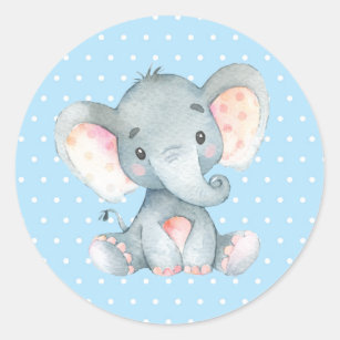 gift for her safari Elephant sticker 3x3 in MacBook sticker endangered species animal waterproof sticker