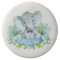 Boy Elephant Baby Shower Cookies
