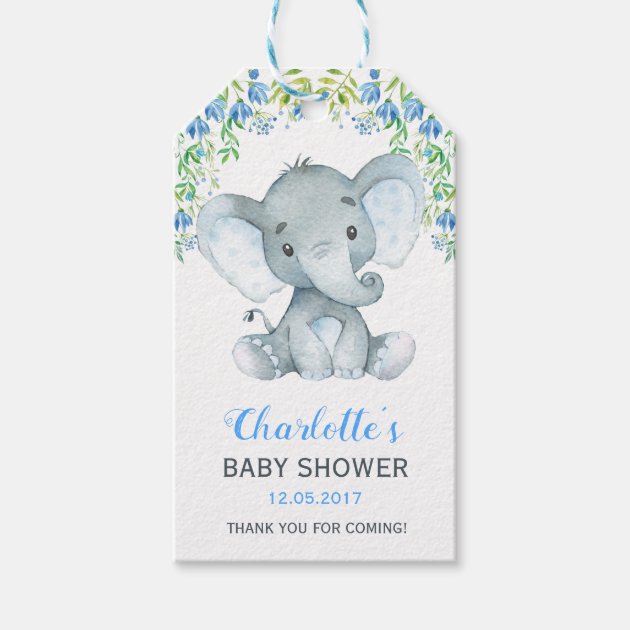 elephant baby shower favors boy