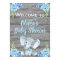 Boy Elephant Baby Shower Poster