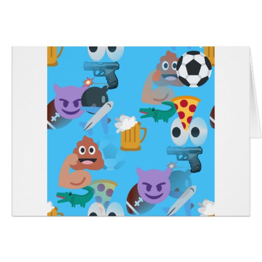 boy emoji cards (Front Horizontal)