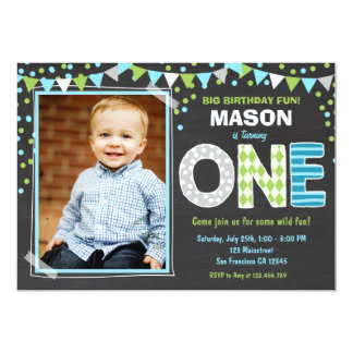 1St Birthday Boy Invitations 3