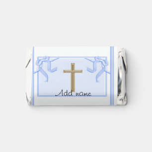 Boy First Communion Hershey Mini Candy Wrapper Hershey's Miniatures