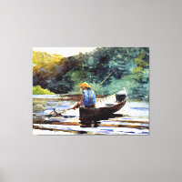 Boy Fishing, artwork by Winslow Homer