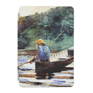 Boy Fishing, artwork by Winslow Homer iPad Mini Cover
