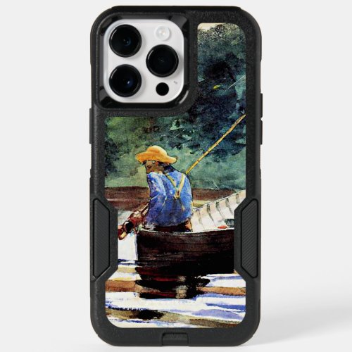Boy Fishing artwork by Winslow Homer OtterBox iPhone 14 Pro Max Case