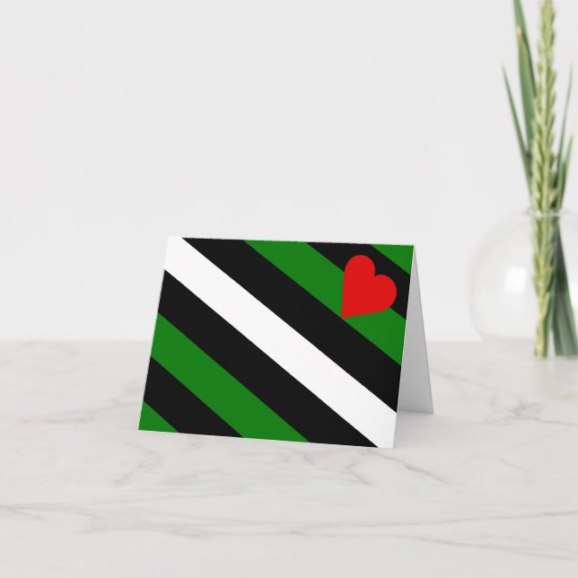 boy Flag Card (Front)