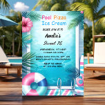 Boy Fun Teen Adult Pool Party Sweet 16 Birthday Invitation<br><div class="desc">Make a splash with the Boy Fun Teen Adult Pool Party Sweet 16 Birthday Invitation! Perfect for a fun and exciting pool party, this vibrant design is ideal for celebrating a Sweet 16 or any birthday bash. The colorful and playful layout sets the tone for a day of swimming, laughter,...</div>