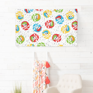 Boy Girl Skulls Party Pirate Banner