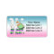 Boy & Girl Twins 2 -Stork Baby Shower Address Labe