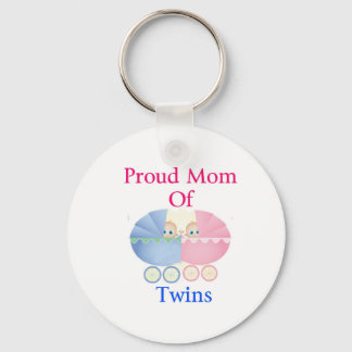 Boy/Girl Twins Keychain
