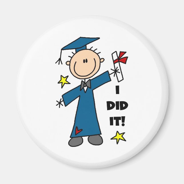 Boy Graduate Magnet (Front)