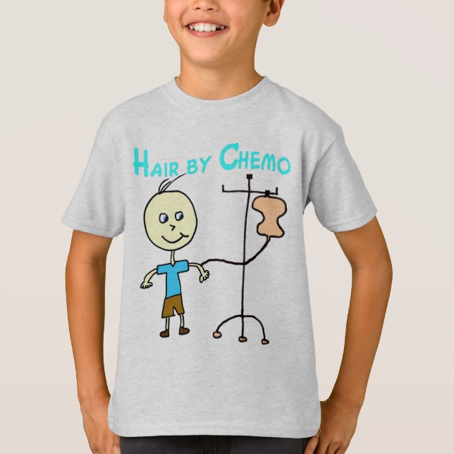 Boy Hair by Chemo T-Shirt (Front)