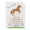 Boy horse theme party Invitation