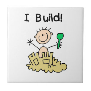 Boy I Build Ceramic Tile