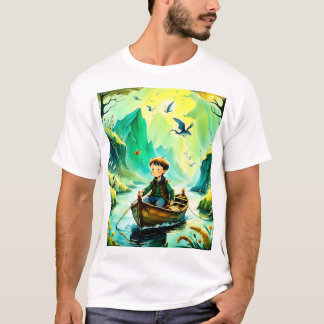 Boy in a boat T-Shirt