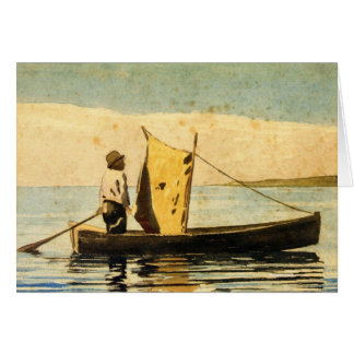 Boy in a Small Boat Cards