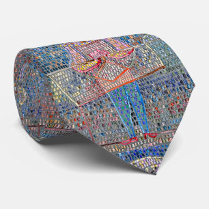 Boy in Fancy Dress: A Paul Klee Inspired Neck Tie