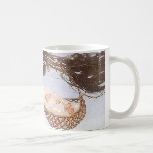 Boy in Hassoc Tree by Jessie Willcox Smith Coffee Mug (Right)