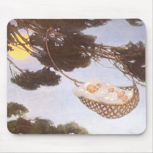 Boy in Hassoc Tree by Jessie Willcox Smith Mouse Pad