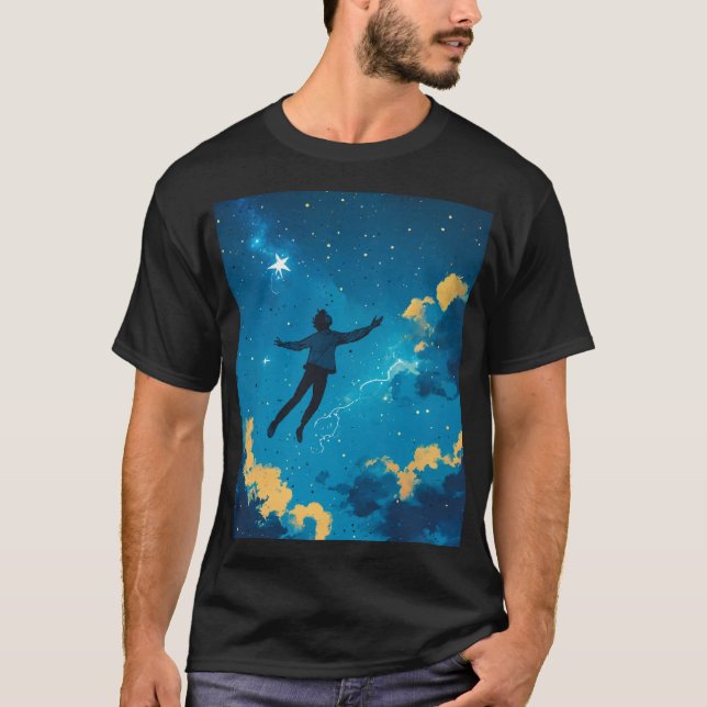 Boy in sky  T-Shirt (Front)