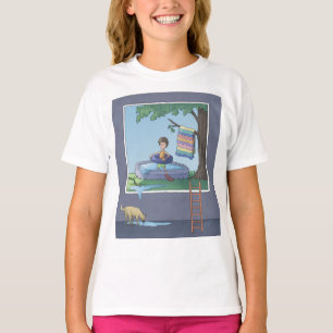 Boy in the kiddie pool T-Shirt