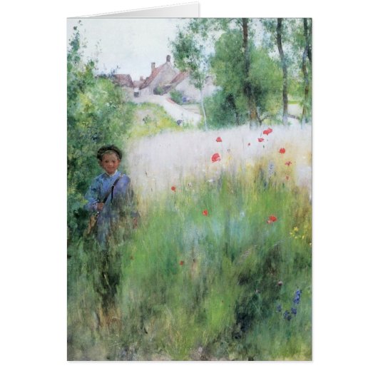 Boy in the Meadow Cards (Front)
