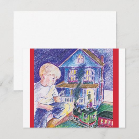 Boy in Toy World (Front/Back)