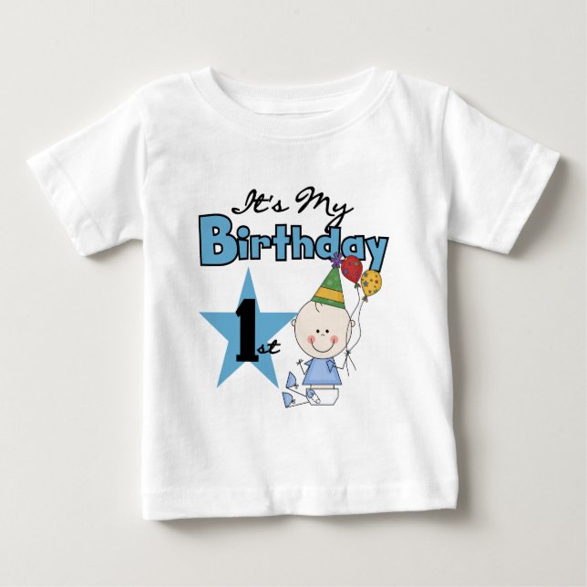 Boy It's My Birthday Tshirts and Gifts (Front)