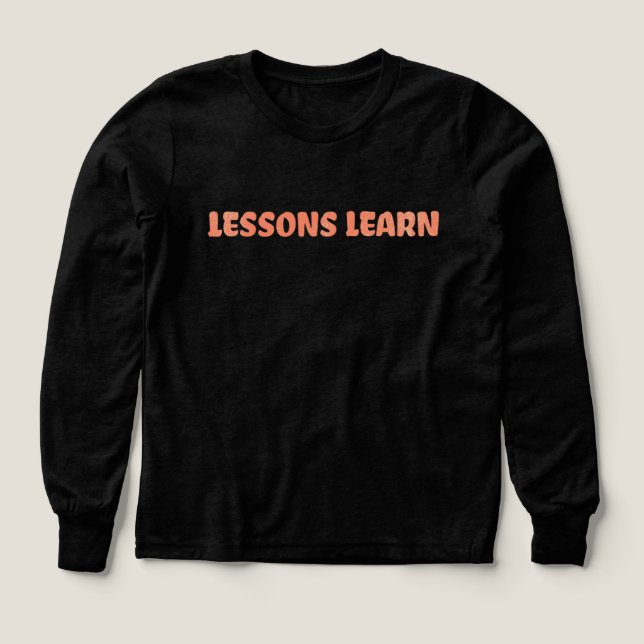 Boy/Kids Energy Flow Lessons Learn Long Sleeve  Tri-Blend Shirts (Design Front)
