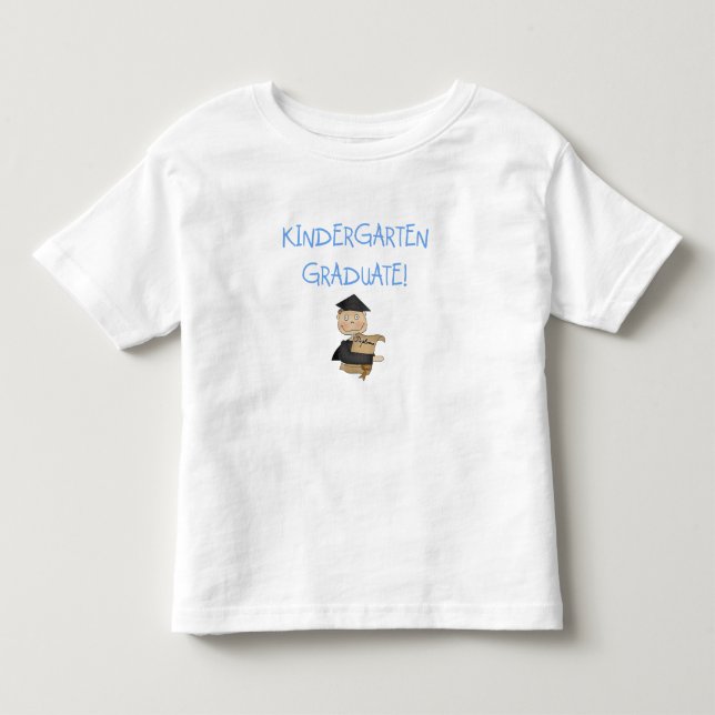 Boy Kindergarten Graduate Tshirts and Gifts (Front)