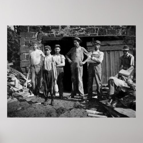 Boy Laborers 1913 Poster