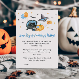 Boy Little Boo Ghost How Big is Mommy's Belly Game