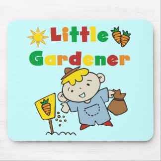 Boy Little Gardener Tshirts and Gifts Mouse Pad