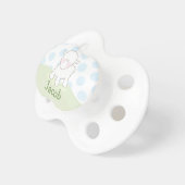 Boy Little Lamb | Personalized Pacifier (Front Right)