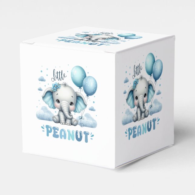 Boy Little Peanut  Favor Boxes (Front Side)