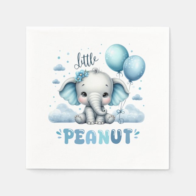 Boy Little Peanut  Napkins (Front)