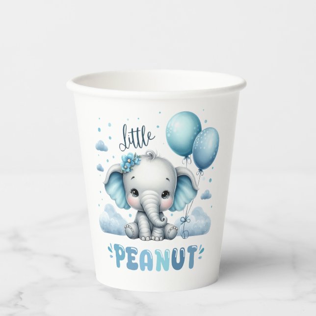 Boy Little Peanut  Paper Cups (Front)