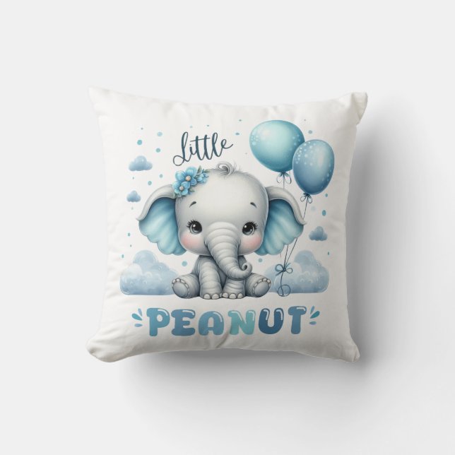 Boy Little Peanut  Throw Pillow (Front)