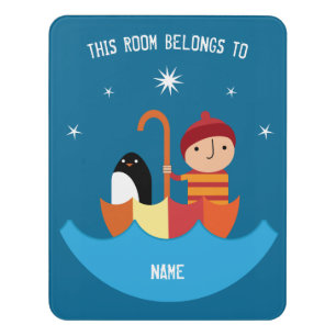 Boy Lost And Found Friendship Metal Lunchbox Door Sign
