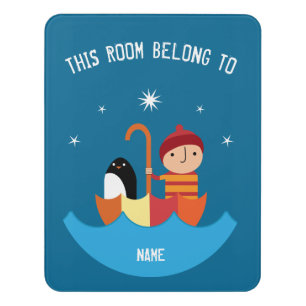 Boy Lost And Found Friendship Metal Lunchbox Keych Door Sign