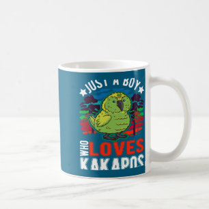 Boy Loves Kakapos Zealand Parrot Ka Coffee Mug