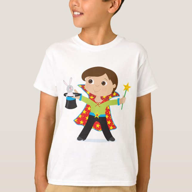 Boy Magician T-Shirt (Front)