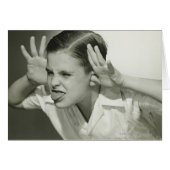 Boy Making Face (Front Horizontal)