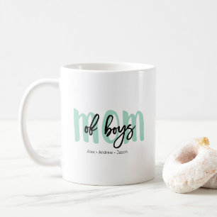 Boy Mom Mug From Sons