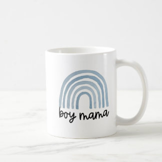 Boy Mom Rainbow Coffee Mug, Boy Mom Mug, Boy Mama Mug