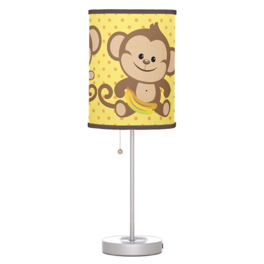 Boy Monkeys Table Lamp (Right)